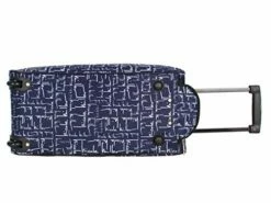 Nicole Miller Wheeled Duffel Carry On Bag (14in, Signature Navy) -Luggage Sales Shop 41JKdpkyiwL