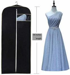 MISSLO Breathable 54" Suit Dress Black Garment Bag Gusseted, 2 Pack 12 MISSLO Breathable 54" Suit Dress Black Garment Bag Gusseted, 2 Pack -Luggage Sales Shop 41JeXl0SbGL