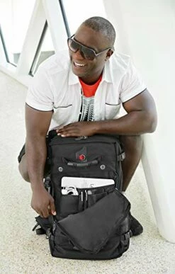 American Stoic Carry On Bag Black - 50L TSA Approved Weekender Bag – Convertible From 19” Laptop Backpack To Carryon Duffel Bag – 22x14x9 (43 Linear) Inches -Luggage Sales Shop 41KWxD4uboL