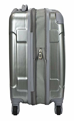 Travelers Club Polaris Hardside Metallic Spinner Luggage, Silver, Carry-On 20-Inch 11 Travelers Club Polaris Hardside Metallic Spinner Luggage, Silver, Carry-On 20-Inch - Image 9
