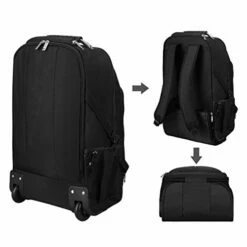 S-Zone Wheeled Backpack Rolling Carry-On Luggage Travel Duffel Bag 15 S-Zone Wheeled Backpack Rolling Carry-On Luggage Travel Duffel Bag -Luggage Sales Shop 41LbKs3CoeL