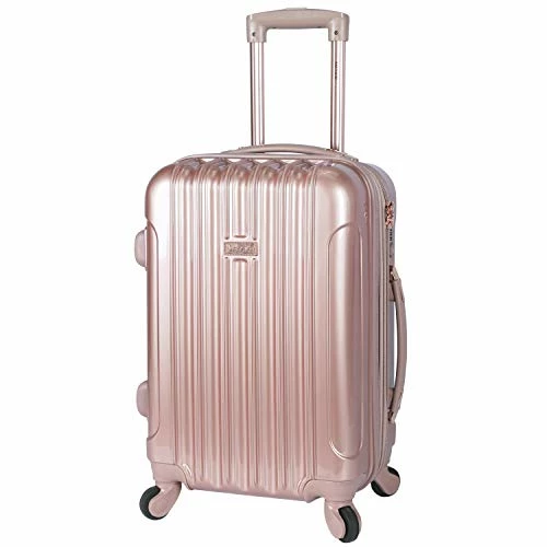 Kensie Women's Alma Hardside Spinner Luggage, Rose Gold, Carry-On 20-Inch 4 Kensie Women's Alma Hardside Spinner Luggage, Rose Gold, Carry-On 20-Inch - Image 2