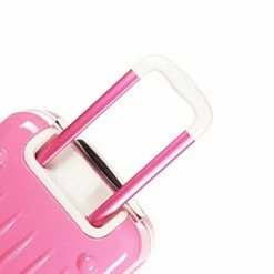 AO WEI LA OW Tourist Luggage Carry On Luggage With Spinner Wheels Rolling Suitcase For Women And Girls, Ascending Gardens Flowers (Pink ,20 Inch) -Luggage Sales Shop 41NCihqW3gL