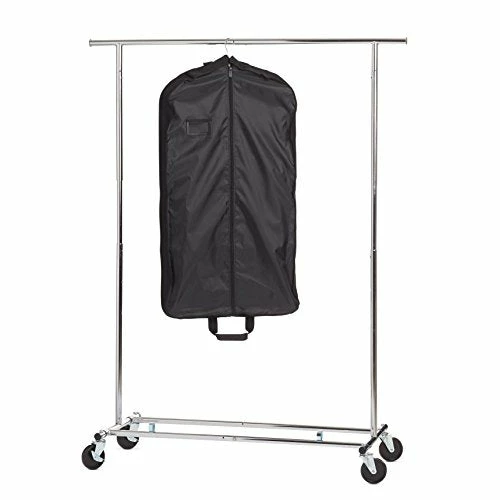 AmazonBasics Travel Hanging Luggage Suit Garment Bag - 40 Inch, Black 4 AmazonBasics Travel Hanging Luggage Suit Garment Bag - 40 Inch, Black - Image 2