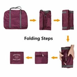 G4Free Lightweight Foldable Travel Duffel Bag Carry-on Luggage Airlines Trip Tote Bag Accessories -Luggage Sales Shop 41OQH7i5kRL