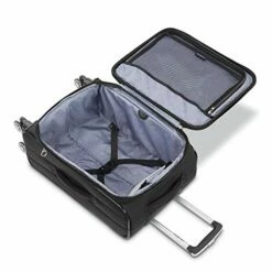 Samsonite Ascella X Softside Expandable Luggage With Spinner Wheels, Black, Carry-On 20-Inch 14 Samsonite Ascella X Softside Expandable Luggage With Spinner Wheels, Black, Carry-On 20-Inch -Luggage Sales Shop 41P9 xeXquL