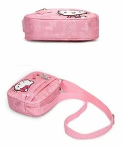 Hello Kitty Bag, Hello Kitty Purse For Girls-Pink KT Cat Crossbody Bag, Hello Kitty Mini Pink Small Shoulder Handbag For Girl, Mini Travel Bag For Girls, KT Cat Purse For Girls. -Luggage Sales Shop 41Pw7hI7ijL