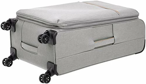 AmazonBasics Belltown Softside Rolling Spinner Suitcase Luggage - 30 Inch, Heather Grey 7 AmazonBasics Belltown Softside Rolling Spinner Suitcase Luggage - 30 Inch, Heather Grey - Image 5