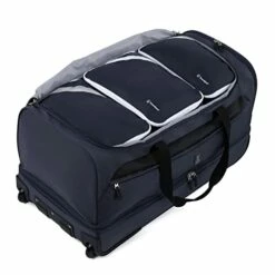 Travelpro Roadtrip 30" Drop-Bottom Wheels Rolling Duffel Bag Luggage 3 Large Packing Cubes Included Men, Women, Navy, Inch 11 Travelpro Roadtrip 30" Drop-Bottom Wheels Rolling Duffel Bag Luggage 3 Large Packing Cubes Included Men, Women, Navy, Inch -Luggage Sales Shop 41QUjqM46sL