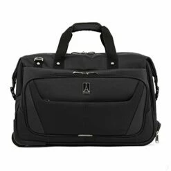 Travelpro Luggage Maxlite 5 20" Lightweight Carry-on Rolling Duffel Suitcase, Black, One Size