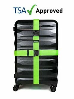 Untethered 4-Pack Luggage Straps | Belts To Keep Your Suitcase Secure While Traveling, Premium Accessory For Travel Bag Closure -Luggage Sales Shop 41REeMU9 9L
