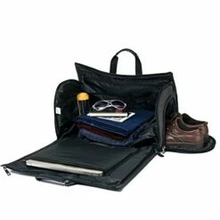 Garment Bag Duffel Luggage Oversized Waterproof,Suit/Blazer Bags/Carry-Garment/Travel/Weekend (Black) ¡­ -Luggage Sales Shop 41RtozM3PeL