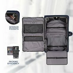 Travelpro Crew Versapack Carry-on Rolling Garment Bag, Patriot Blue -Luggage Sales Shop 41SahAreVcL