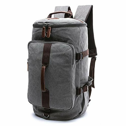 Canvas Men Luggage Bag Carry On Luggage Travel Bags Man Duffel Weekend Bag Travel Backpack,Blue L 7 Canvas Men Luggage Bag Carry On Luggage Travel Bags Man Duffel Weekend Bag Travel Backpack,Blue L - Image 5