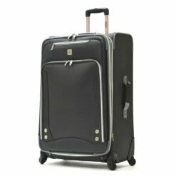 Olympia Luggage Skyhawk 30 Inch Expandable Vertical Rolling Case,Black,One Size