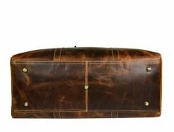 Leather Castle Genuine Vintage Men’s Duffel Sports Gym, Travel, Carry-on Luggage Bag, Light Brown -Luggage Sales Shop 41V3F4Taa2L