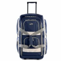 Olympia Luggage 29" 8 Pocket Rolling Duffel Bag, Navy, One Size 11 Olympia Luggage 29" 8 Pocket Rolling Duffel Bag, Navy, One Size -Luggage Sales Shop 41WcKI 2BsdDL