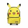Pokemon Pikachu 16" Inch Yellow Rolling Backpack Luggage With Plush Ears -Luggage Sales Shop 41X9VZlYmmL