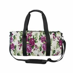 Duffel Bag Floral Pattern New Women Garment Gym Tote Bag Best Sports Bag For Boys -Luggage Sales Shop 41XinJBgK4L