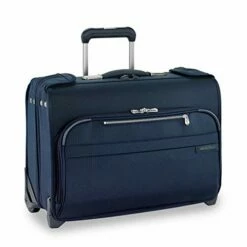 Briggs & Riley Carry-On Wheeled Garment Bag, Navy