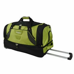 TPRC 30" Durable Rip-Stop Nylon Rolling Luggage Duffel Bag, 30 Inch, Green -Luggage Sales Shop 41 2BANzuYwKL
