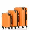 SSLine 3 Piece Luggage Sets Hardshell Spinner Luggages Swivel Wheels Suitcase Portable Rolling Trolley Case - 20" 24" 28" Spinner Suitcases Orange 1 SSLine 3 Piece Luggage Sets Hardshell Spinner Luggages Swivel Wheels Suitcase Portable Rolling Trolley Case - 20" 24" 28" Spinner Suitcases Orange -Luggage Sales Shop 41aqpLJR5vL