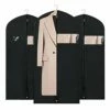 Zilink Garment Bags Suit Bags For Storage And Travel 54 Inches Breathable Dust-Proof Dress Protector Bag With Clear Window For Suit, Dresses, Winter Coat, Pack Of 3 1 Zilink Garment Bags Suit Bags For Storage And Travel 54 Inches Breathable Dust-Proof Dress Protector Bag With Clear Window For Suit, Dresses, Winter Coat, Pack Of 3 -Luggage Sales Shop 41asq3CytoL