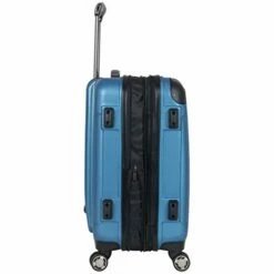 Kenneth Cole Reaction Renegade 20” Carry-On Lightweight Hardside Expandable 8-Wheel Spinner Cabin Size Suitcase, Vivid Blue, Inch -Luggage Sales Shop 41bfqK4g70L