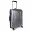 Carry On Luggage With Spinner Wheels And Integrated Weight Scale Built In TSA Lock Hard Shell Lightweight PC 20 Inch Rolling Travel Suitcase Small Cabin