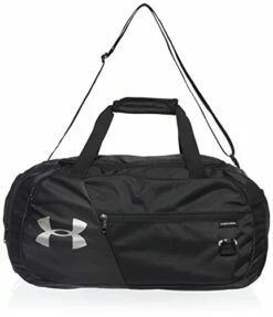 Under Armour Adult Undeniable Duffle 4.0 Gym Bag , Black (001)/Silver , X-Small