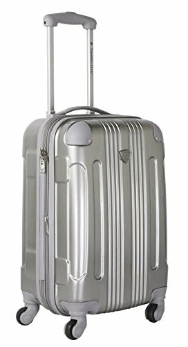 Travelers Club Polaris Hardside Metallic Spinner Luggage, Silver, Carry-On 20-Inch 7 Travelers Club Polaris Hardside Metallic Spinner Luggage, Silver, Carry-On 20-Inch - Image 5