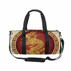 OuLian Duffel Bag Chinese Zodiac Symbols Women Garment Gym Tote Bag Best Sports Bag For Boys -Luggage Sales Shop 41hFmdzHUbL