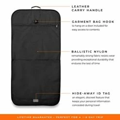 Briggs & Riley Baseline Garment Bags, Black, Classic 21 Briggs & Riley Baseline Garment Bags, Black, Classic -Luggage Sales Shop 41hvO25ZEqL