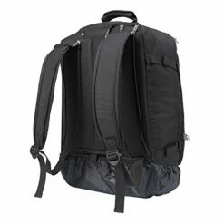 Cabin Max️ - Quebec Hybrid Rolling Backpack With Wheels - Carry On Luggage 22x14x9 Zip Out Backpack Straps - Perfect For Most Major American Airlines (Black) -Luggage Sales Shop 41i 2Bz7fjcPL