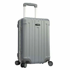 TPRC Seattel Hardside Rolling Carry-On Luggage, Silver, 20-Inch -Luggage Sales Shop 41it2a9JX4L