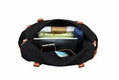 Ulgoo Travel Tote Bag Carry On Shoulder Bag Overnight Duffel In Trolley Handle (Black) -Luggage Sales Shop 41jca 2BZGZYL