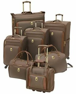 London Fog Kensington Ultra-Lightweight Collection 44inch Wheeled Garment Bag, Bronze -Luggage Sales Shop 41jln8R6twL