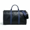 Project 11 Garment Weekender Black Leather With Blue Accents By Hook & Albert -Luggage Sales Shop 41kmxks0ksL
