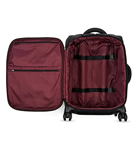 Lipault - Snowflake Carry-On Cabin Size Suitcase Spinner Luggage For Women - Black 5 Lipault - Snowflake Carry-On Cabin Size Suitcase Spinner Luggage For Women - Black - Image 3