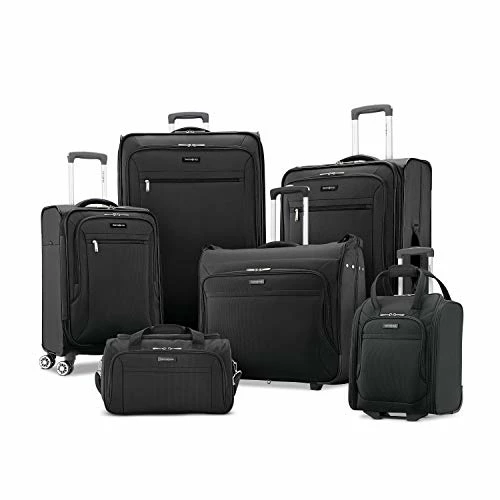Samsonite Ascella X Softside Expandable Luggage With Spinner Wheels, Black, Carry-On 20-Inch 3 Samsonite Ascella X Softside Expandable Luggage With Spinner Wheels, Black, Carry-On 20-Inch - Image 2