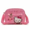 Hello Kitty Bag, Hello Kitty Purse For Girls-Pink KT Cat Crossbody Bag, Hello Kitty Mini Pink Small Shoulder Handbag For Girl, Mini Travel Bag For Girls, KT Cat Purse For Girls.
