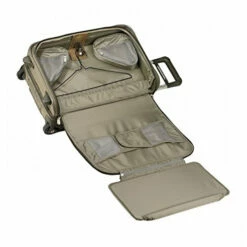 Briggs & Riley Baseline-Softside Carry-On Wheeled Upright Garment Bag, Olive, One SIze -Luggage Sales Shop 41s59dLU XL