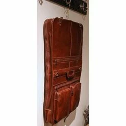 Floto Luggage Venezia Garment Bag Suitcase, Vecchio Brown, Large -Luggage Sales Shop 41th 2BhDaCTL