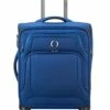 Delsey Unisex_Adult Optimax Lite Slim Cabin Trolley Case With 4 Double Wheels 55 Cm, Blue, One Size -Luggage Sales Shop 41tkWiLY FL