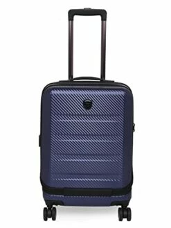 HEYS EZ Access 2.0 Range Navy Color Hard Cabin Luggage, Blue, Luggage