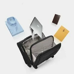 ZH Carry-On Luggage Business Travel Wheeled Rolling Laptop PC Tablet Computer Trolley Backpack, Suitcase Hand Luggage Cabin Approved Bag Lightweight For Trave Men Women 19 ZH Carry-On Luggage Business Travel Wheeled Rolling Laptop PC Tablet Computer Trolley Backpack, Suitcase Hand Luggage Cabin Approved Bag Lightweight For Trave Men Women -Luggage Sales Shop 41txTF 6BnL