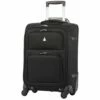 Large Capacity Maximum Allowance 22x14x9 Airline Approved Delta United Southwest Carry On Spinner Luggage Cabin Bag | Rolling Travel Suitcase Lightweight Soft Shell Trolley | 19.5x14x9in Body Size -Luggage Sales Shop 41uA8FCw0XL