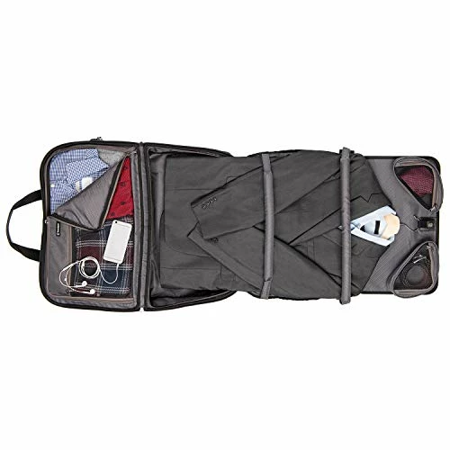 Travelpro Crew Versapack Weekender Carry-on Duffel Bag W/Suiter, Jet Black, One Size 8 Travelpro Crew Versapack Weekender Carry-on Duffel Bag W/Suiter, Jet Black, One Size - Image 6