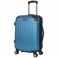 Kenneth Cole Reaction Renegade 20” Carry-On Lightweight Hardside Expandable 8-Wheel Spinner Cabin Size Suitcase, Vivid Blue, Inch -Luggage Sales Shop 41ug6AghVpL