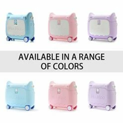 ANIMOR Kids Travel Partner Ride-On Suitcase And Carry-On Luggage, Classic Rolling Luggage (Penguin Blue) -Luggage Sales Shop 41uxInS05 L